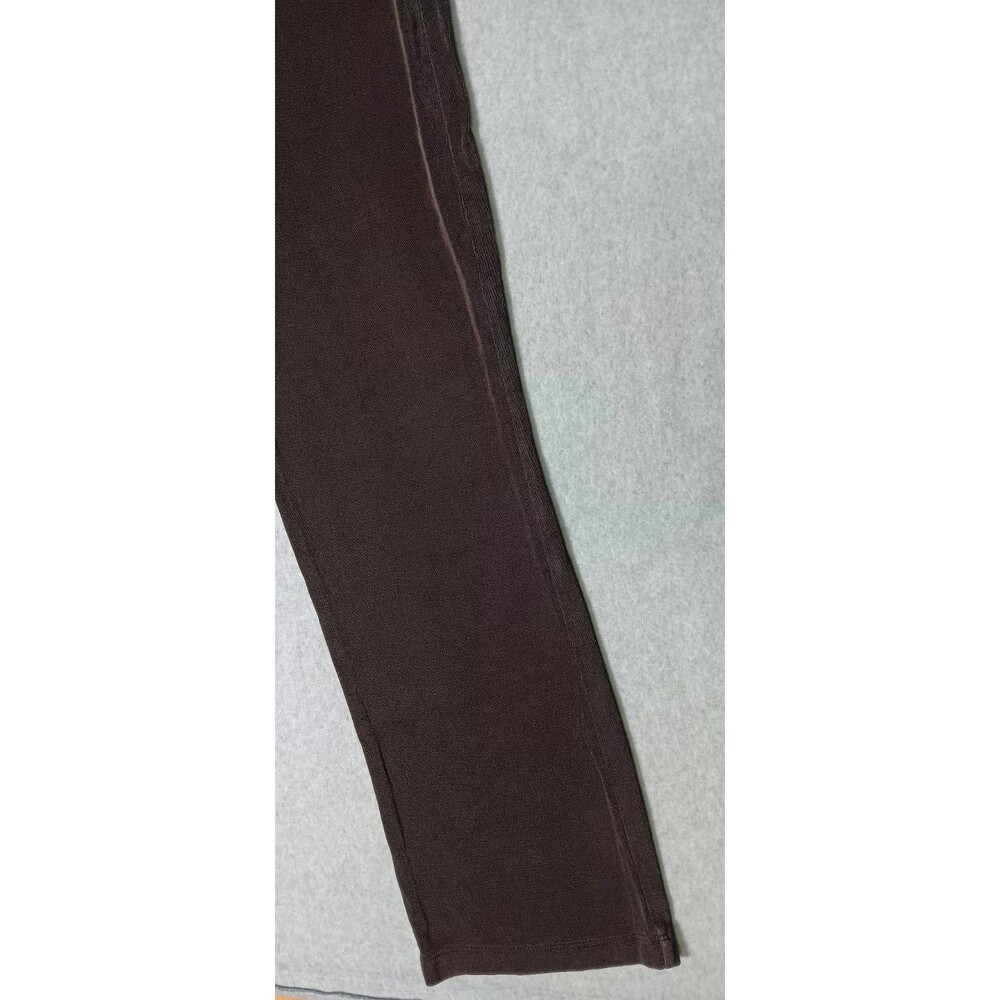 Chicos Travelers Slinky Pants Womens Size 1 Chocolate Brown Travelers Collection - Picture 5 of 10